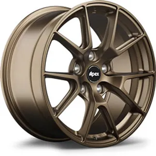 Apex VS-5 Flow Formed VW/Audi Wheel 17X9 ET42 (5X112 / 57.1) - Satin Bronze